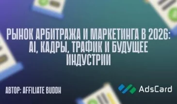Рынок арбитража и маркетинга в 2026: AI, кадры, трафик и будущее индустрии
