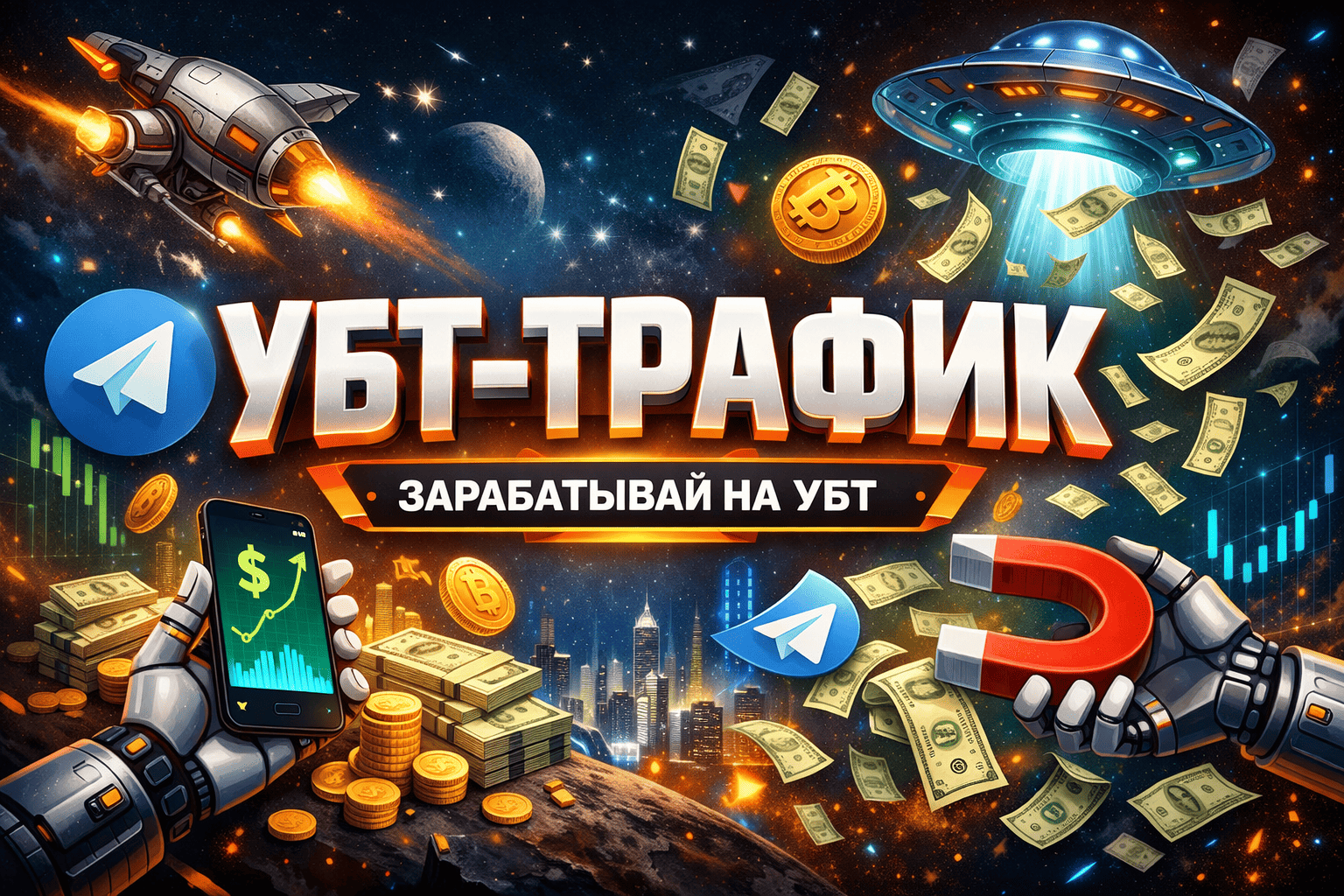 Генерация креативов в Grok для УБТ-трафика